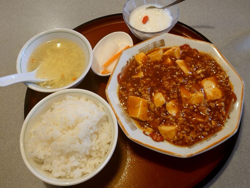 『麻婆豆腐定食』