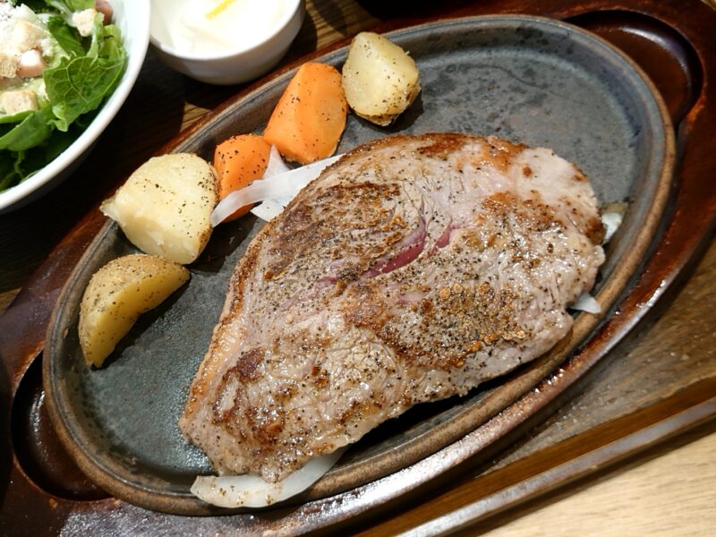 『アンガスサーロインステーキ（150g）定食』