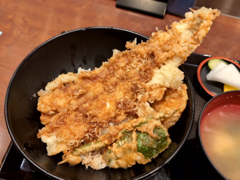 『穴子天丼』