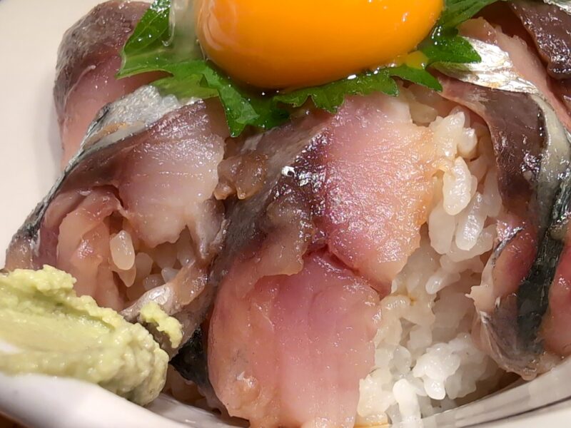 『醤油ダレ ごまさば丼（定食）』