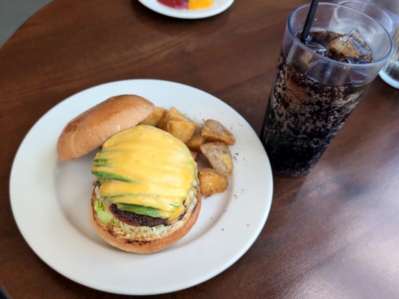 『アボカドチーズバーガー』セット