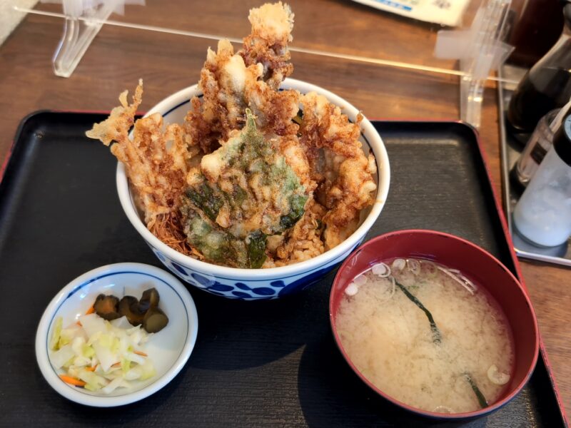 『穴子天丼』