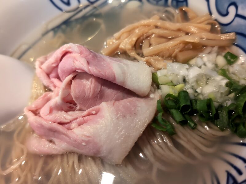 『【数量限定】ホンビノス貝の潮蕎麦』