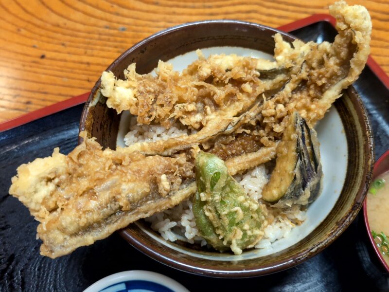 『穴子天丼』