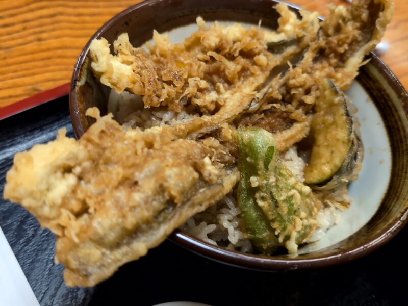 『穴子天丼』