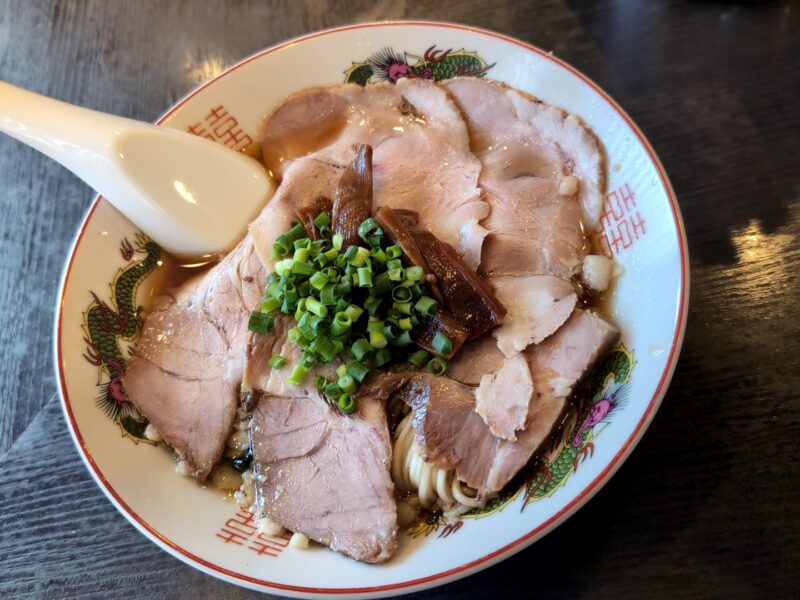 『【数量限定】十一月の中華蕎麦〜葱香油叉焼麺〜』