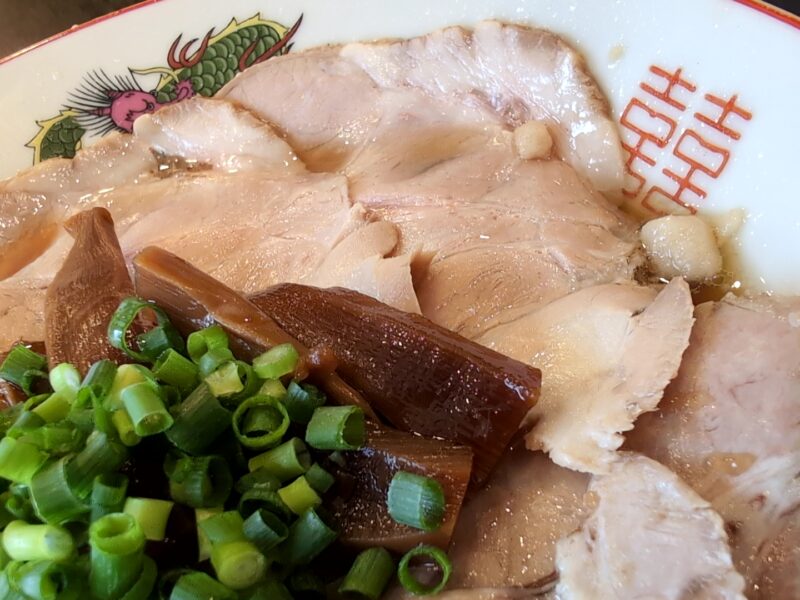 『【数量限定】十一月の中華蕎麦〜葱香油叉焼麺〜』