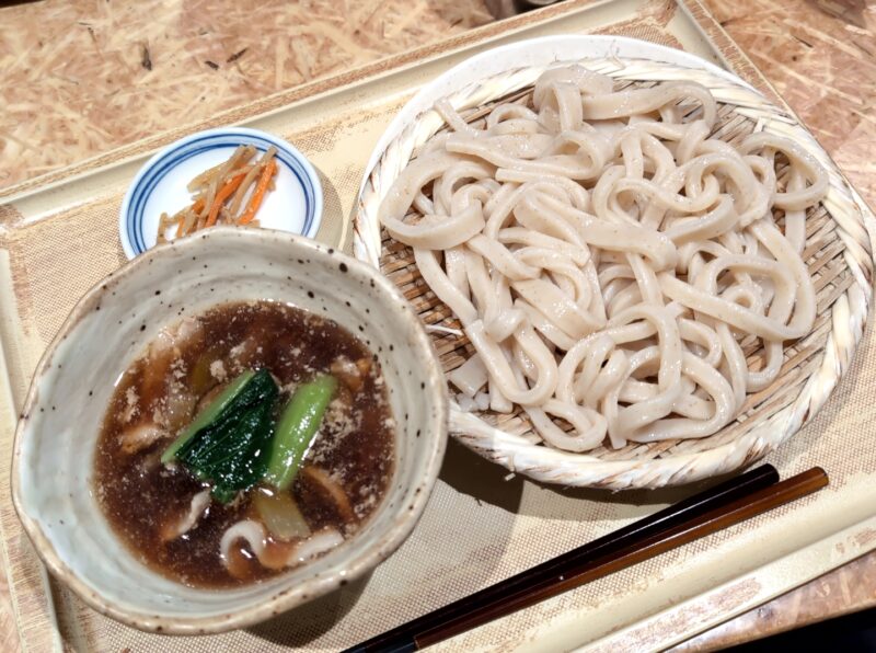 『一番人気 肉汁つけうどん』