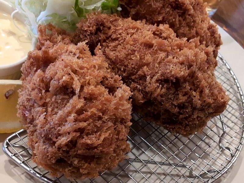 『三陸大船渡赤﨑産 カキフライ定食』