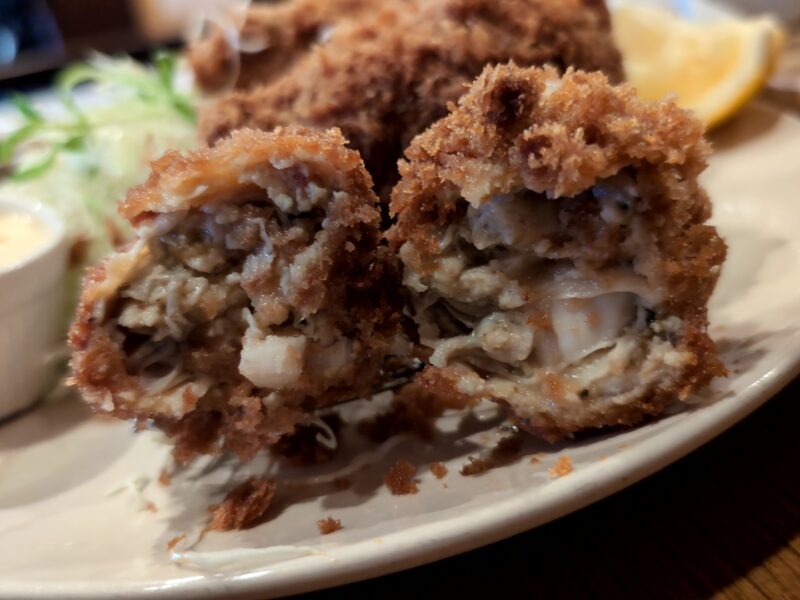 『三陸大船渡赤﨑産 カキフライ定食』