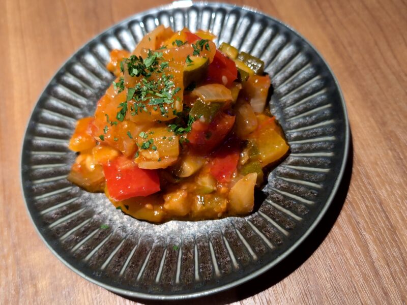 『季節野菜のトマト煮ラタトゥイユ』